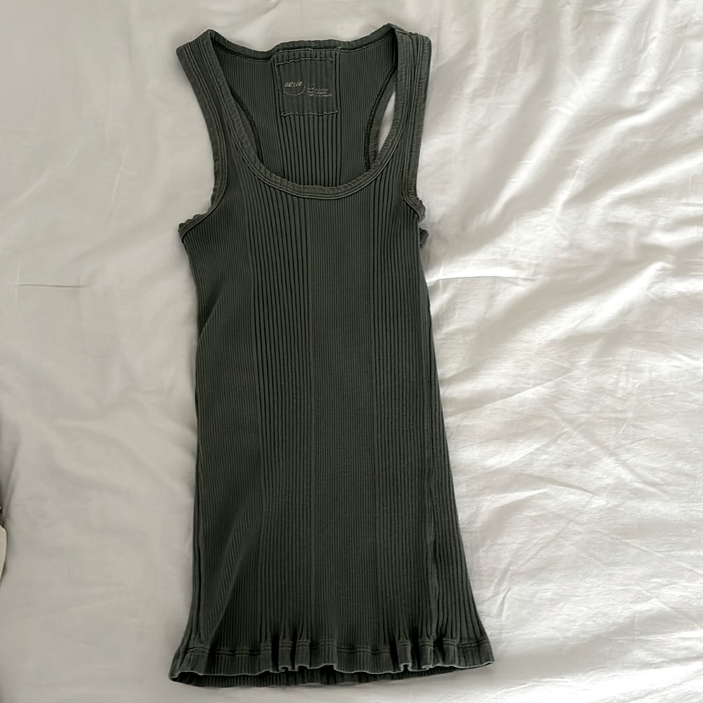 Dark Green Aerie Tank Top